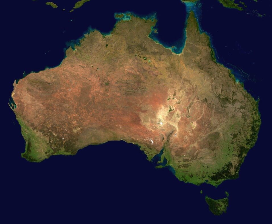 Australien Map